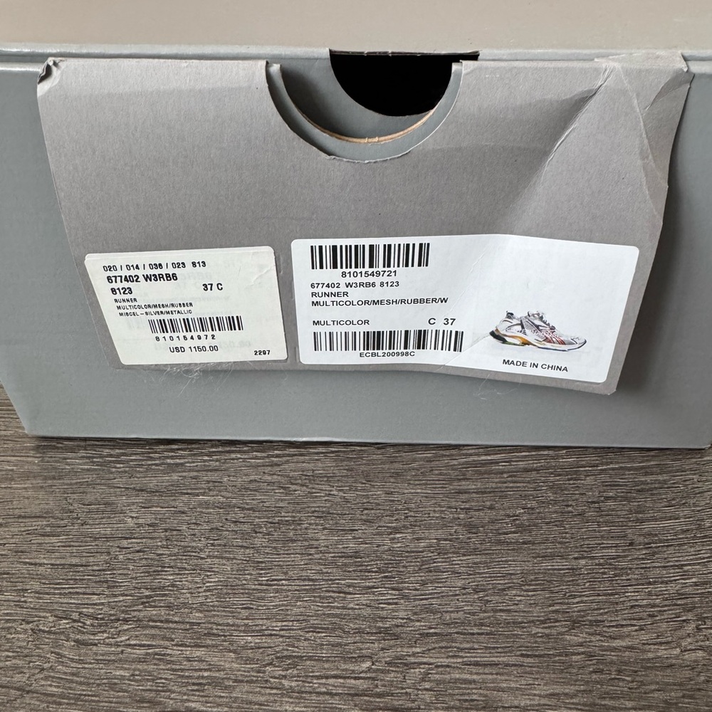 Balenciaga track 2.0 Multicolor Mesh Sneakers - Picture 5 of 5